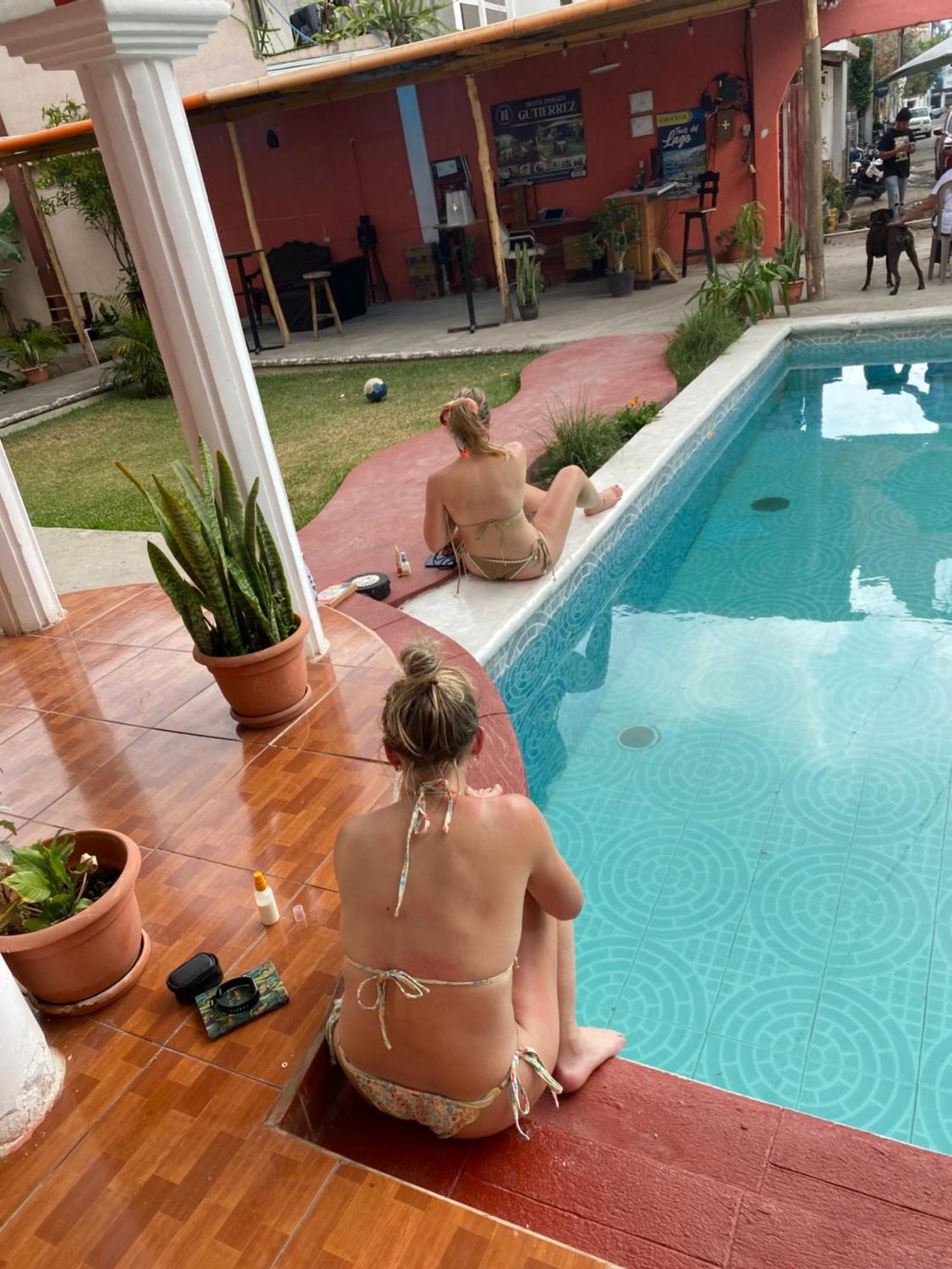 Hotel Posada Gutierrez Panajachel Eksteriør bilde